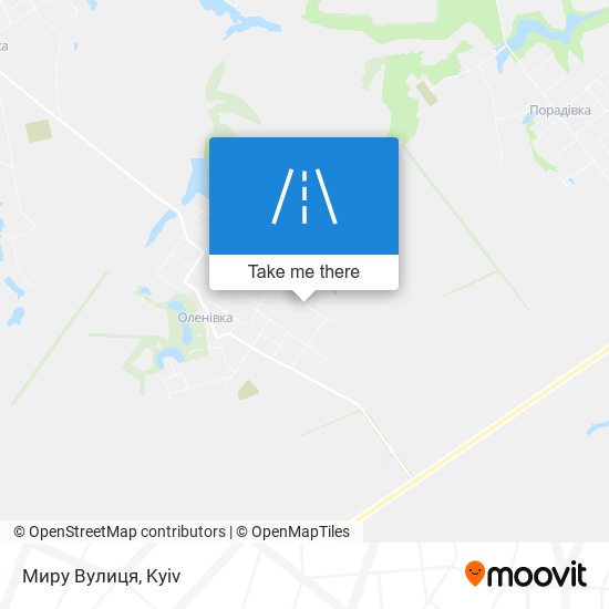 Миру Вулиця map