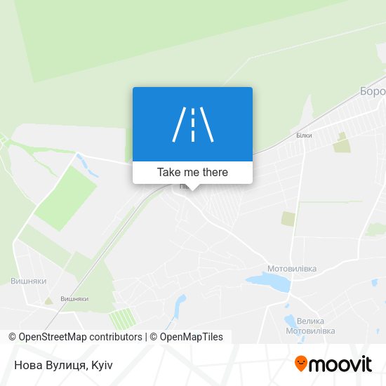 Нова Вулиця map