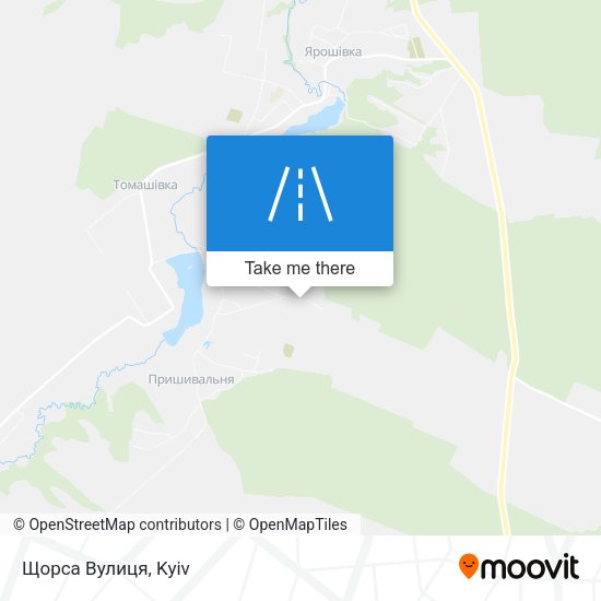Щорса Вулиця map