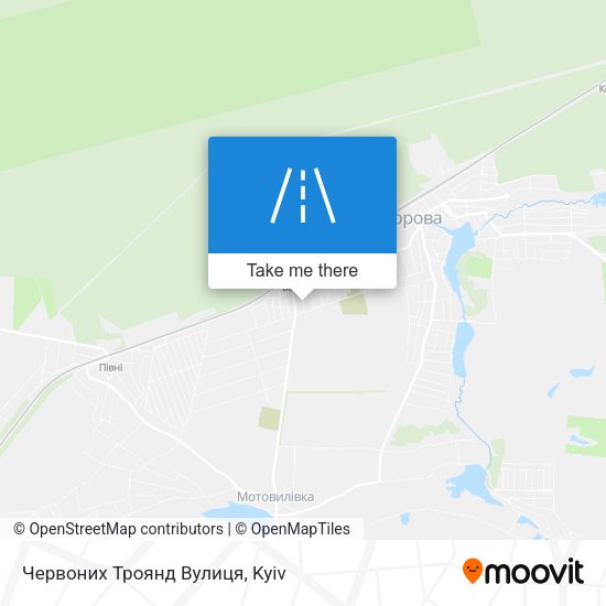Червоних Троянд Вулиця map