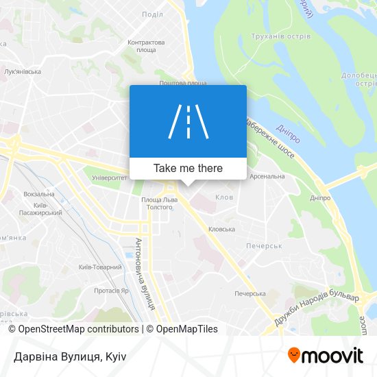 Дарвіна Вулиця map