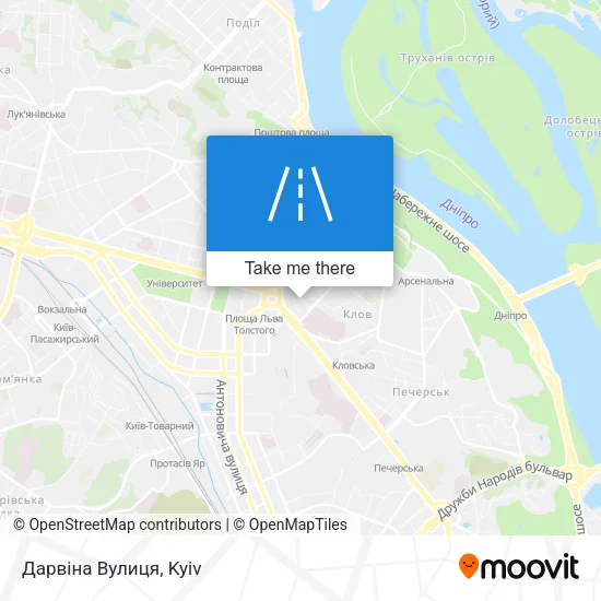 Карта Дарвіна Вулиця