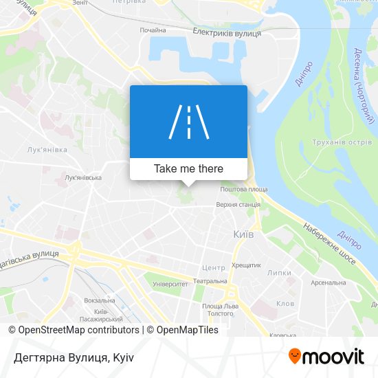 Дегтярна Вулиця map