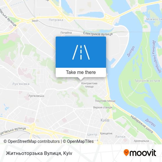 Житньоторзька Вулиця map