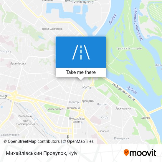 Михайлівський Провулок map