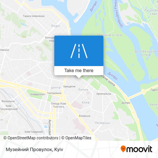Музейний Провулок map