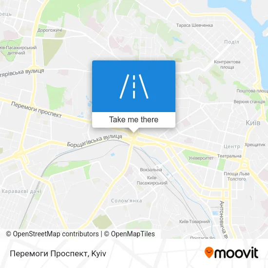 Карта Перемоги Проспект