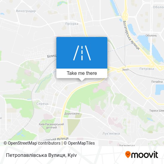 Петропавлівська Вулиця map
