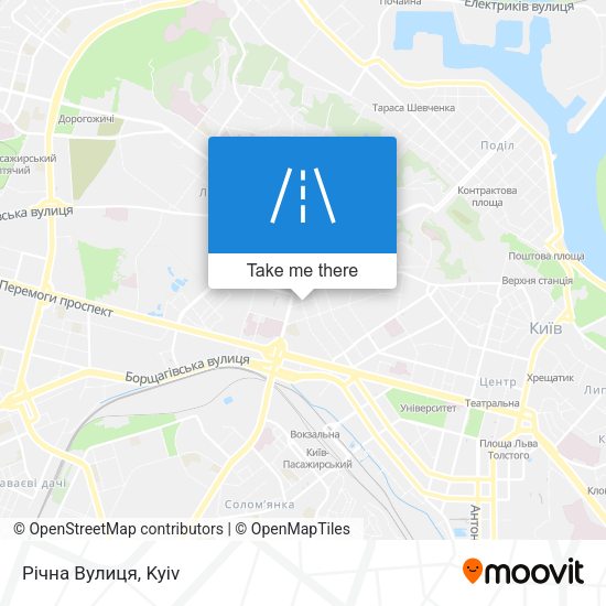 Річна Вулиця map