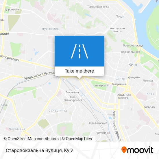 Старовокзальна Вулиця map