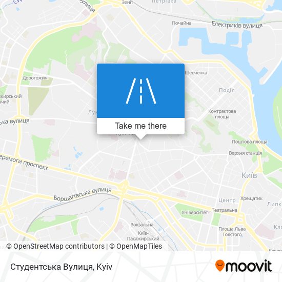 Студентська Вулиця map