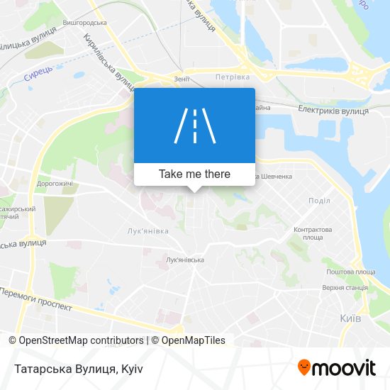 Татарська Вулиця map