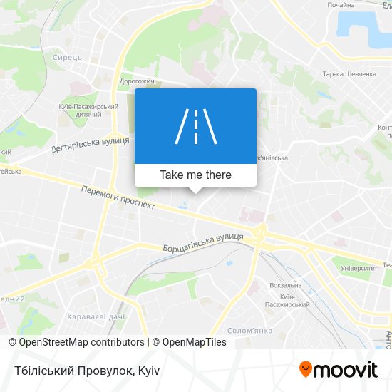 Тбіліський Провулок map