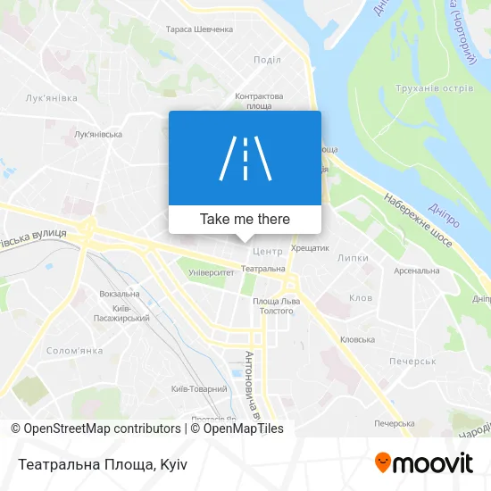 Карта Театральна Площа