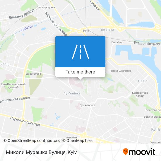 Миколи Мурашка Вулиця map