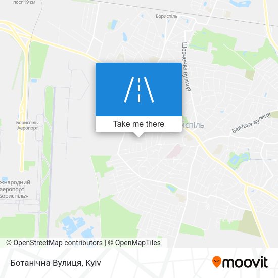 Ботанічна Вулиця map