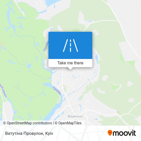 Ватутіна Провулок map