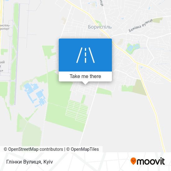 Глінки Вулиця map