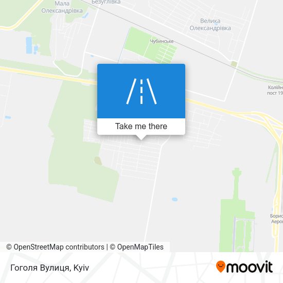 Гоголя Вулиця map