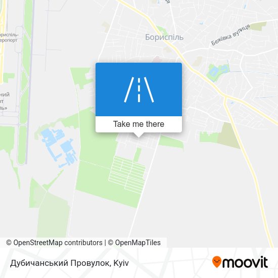 Дубичанський Провулок map