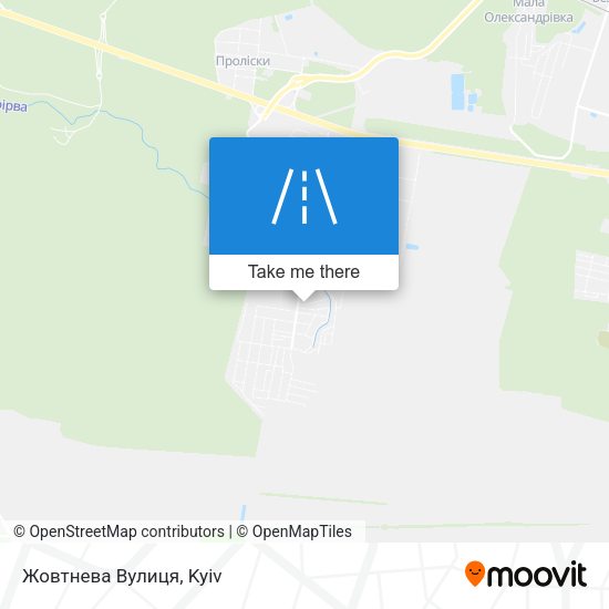 Жовтнева Вулиця map