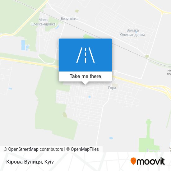 Кірова Вулиця map