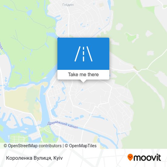 Короленка Вулиця map