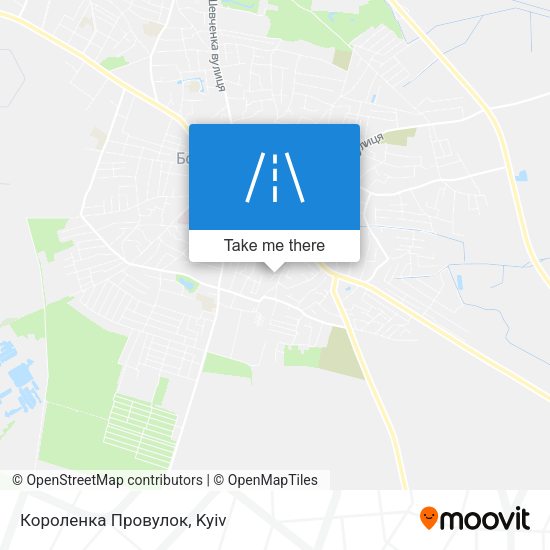 Короленка Провулок map
