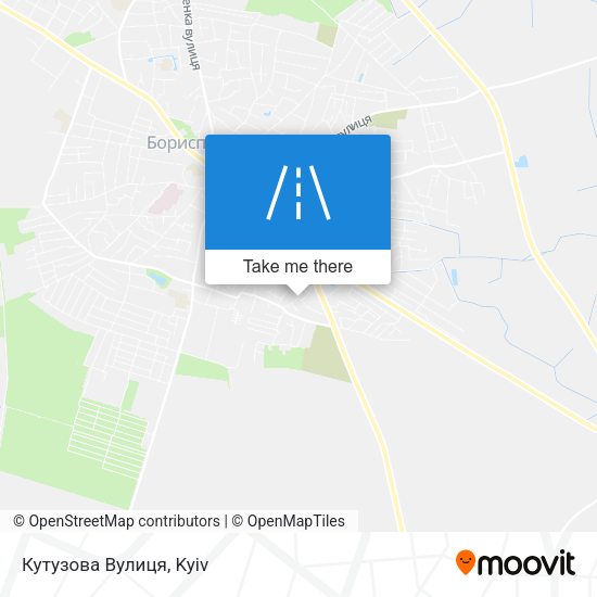 Кутузова Вулиця map