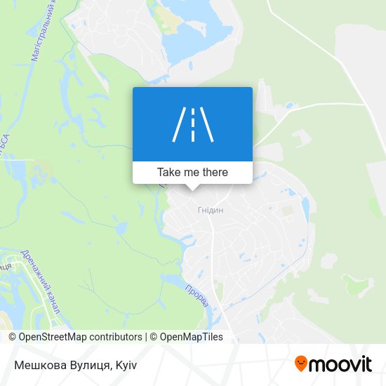 Мешкова Вулиця map