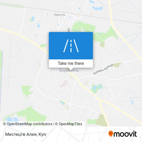 Мистецтв Алея map