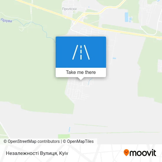 Карта Незалежності Вулиця