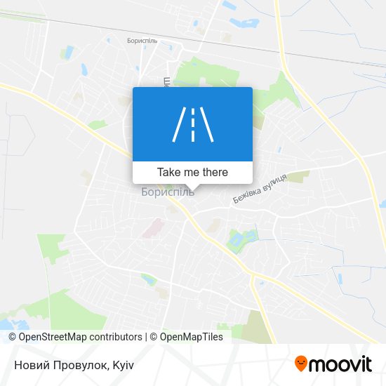 Новий Провулок map