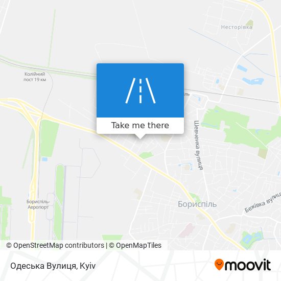 Одеська Вулиця map