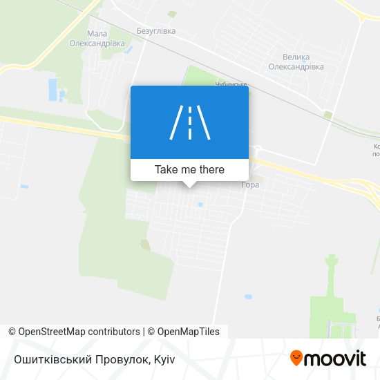 Ошитківський Провулок map