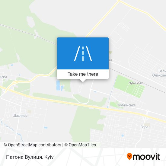 Патона Вулиця map