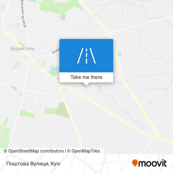 Поштова Вулиця map