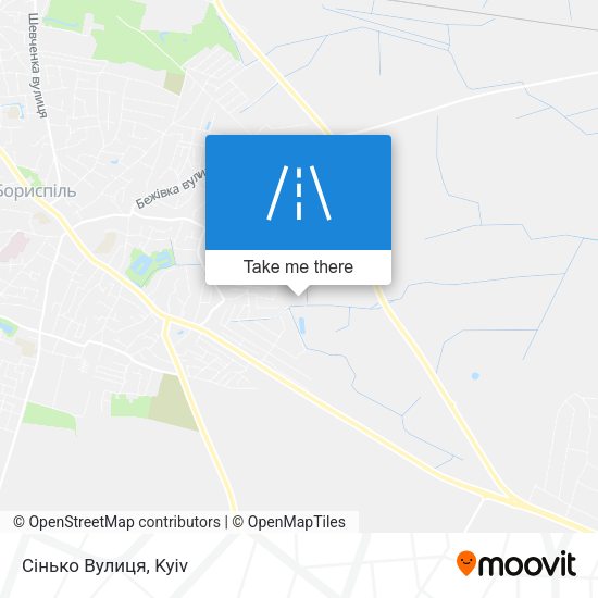 Сінько Вулиця map