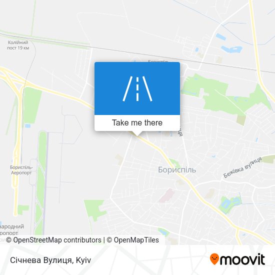 Січнева Вулиця map