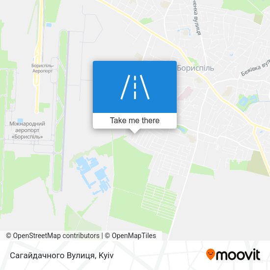 Сагайдачного Вулиця map