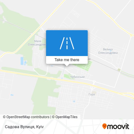 Садова Вулиця map