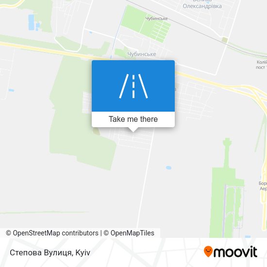 Степова Вулиця map