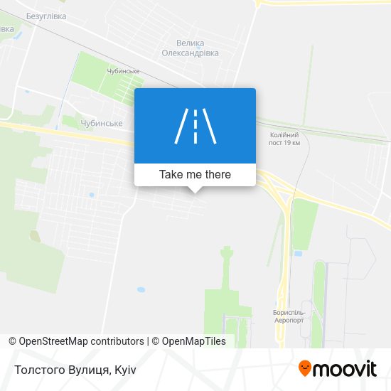 Толстого Вулиця map