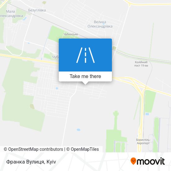 Франка Вулиця map