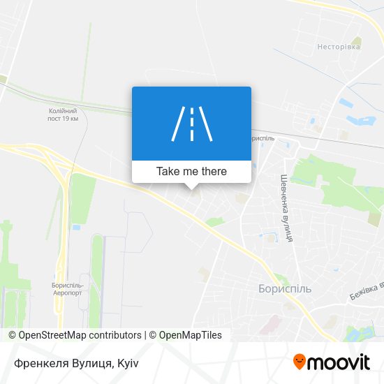 Френкеля Вулиця map
