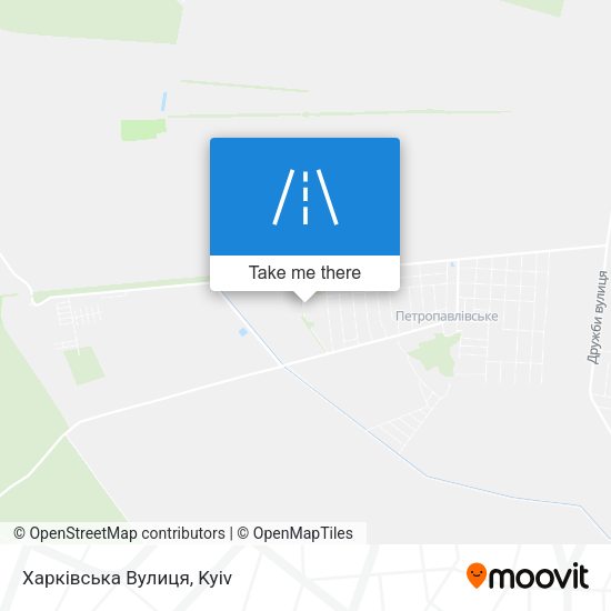 Харківська Вулиця map