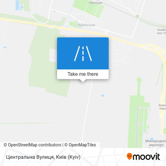 Центральна Вулиця map