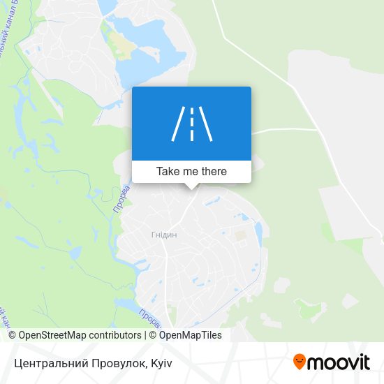 Центральний Провулок map