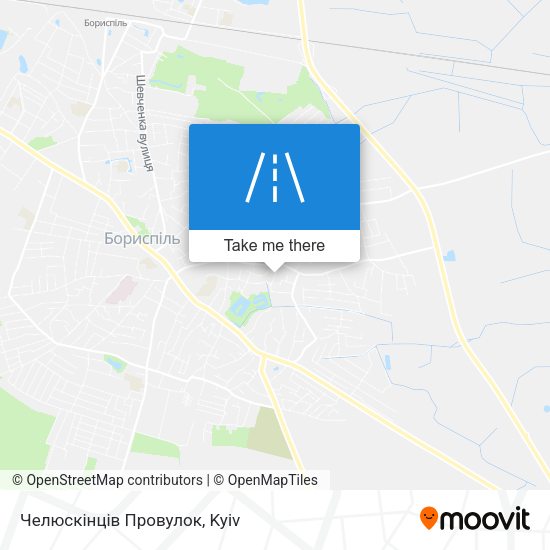 Челюскінців Провулок map