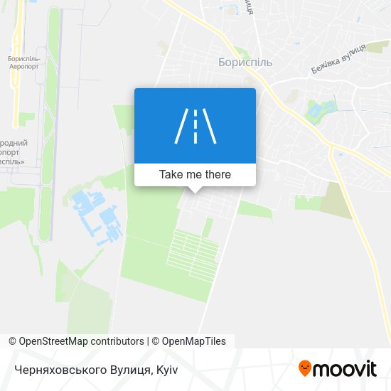Черняховського Вулиця map